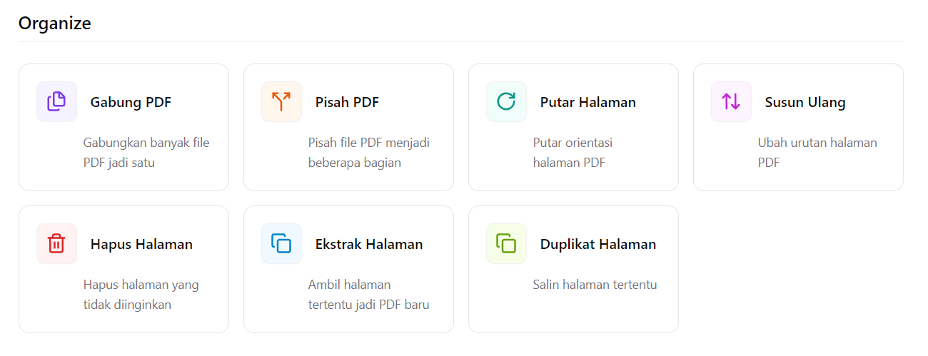 PDF Kit - Alat PDF Gratis & Offline | Your Complete PDF Toolkit